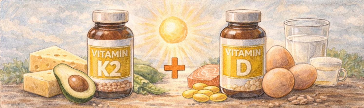 Het belangrijke vriendje van vitamine D3
